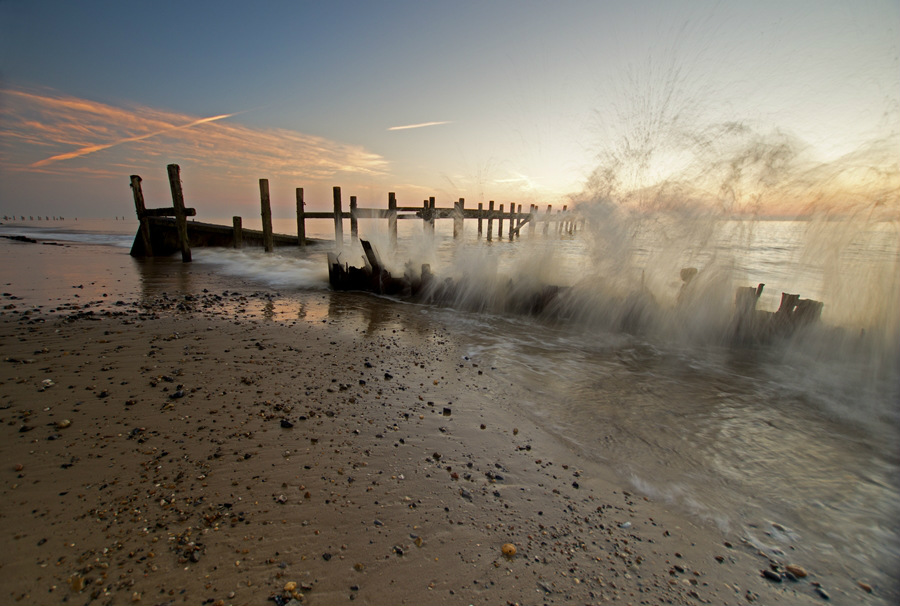 Happisburgh-wschodnia Anglia