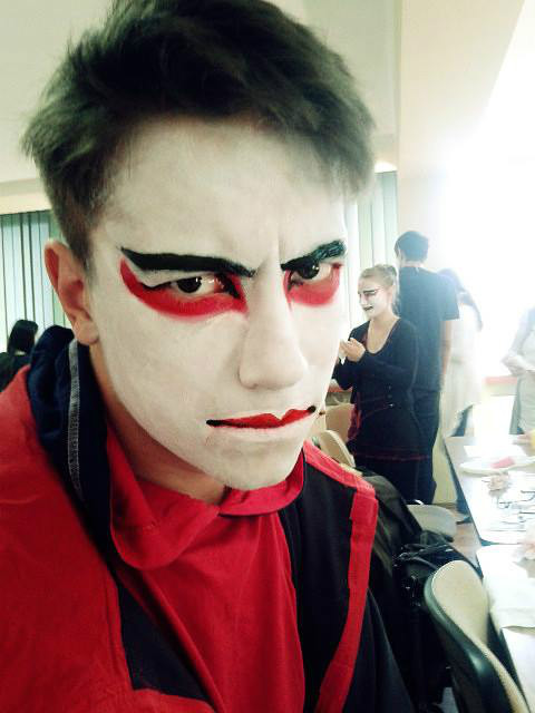 ` Kabuki-style.