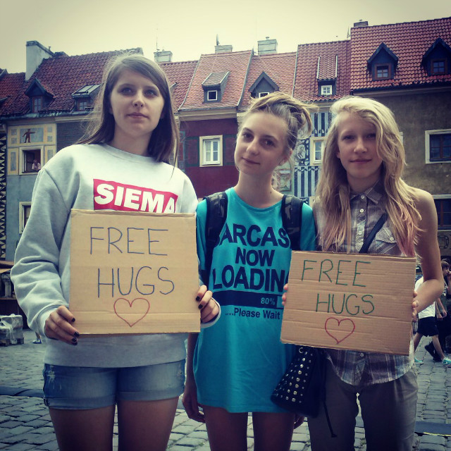 free hugs :D 