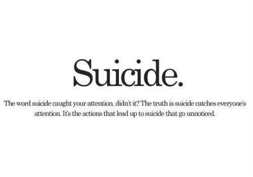 Suicide!