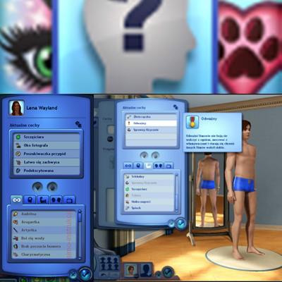 Cechy w TheSims3 cz1