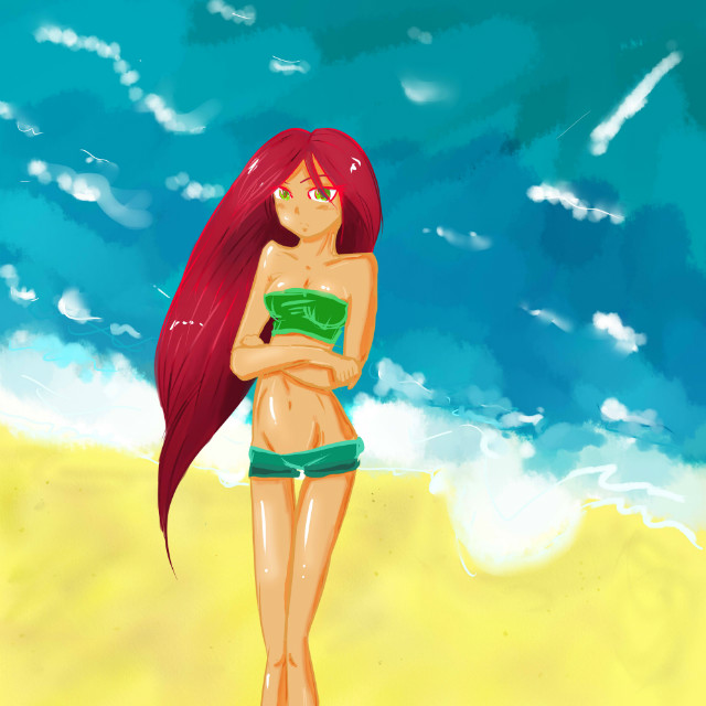 beach please