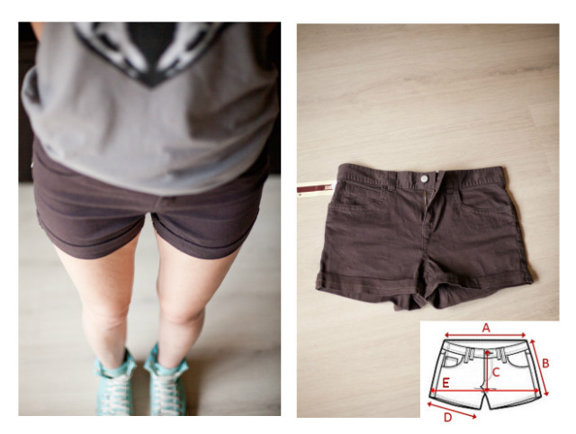 szorty Primark 38