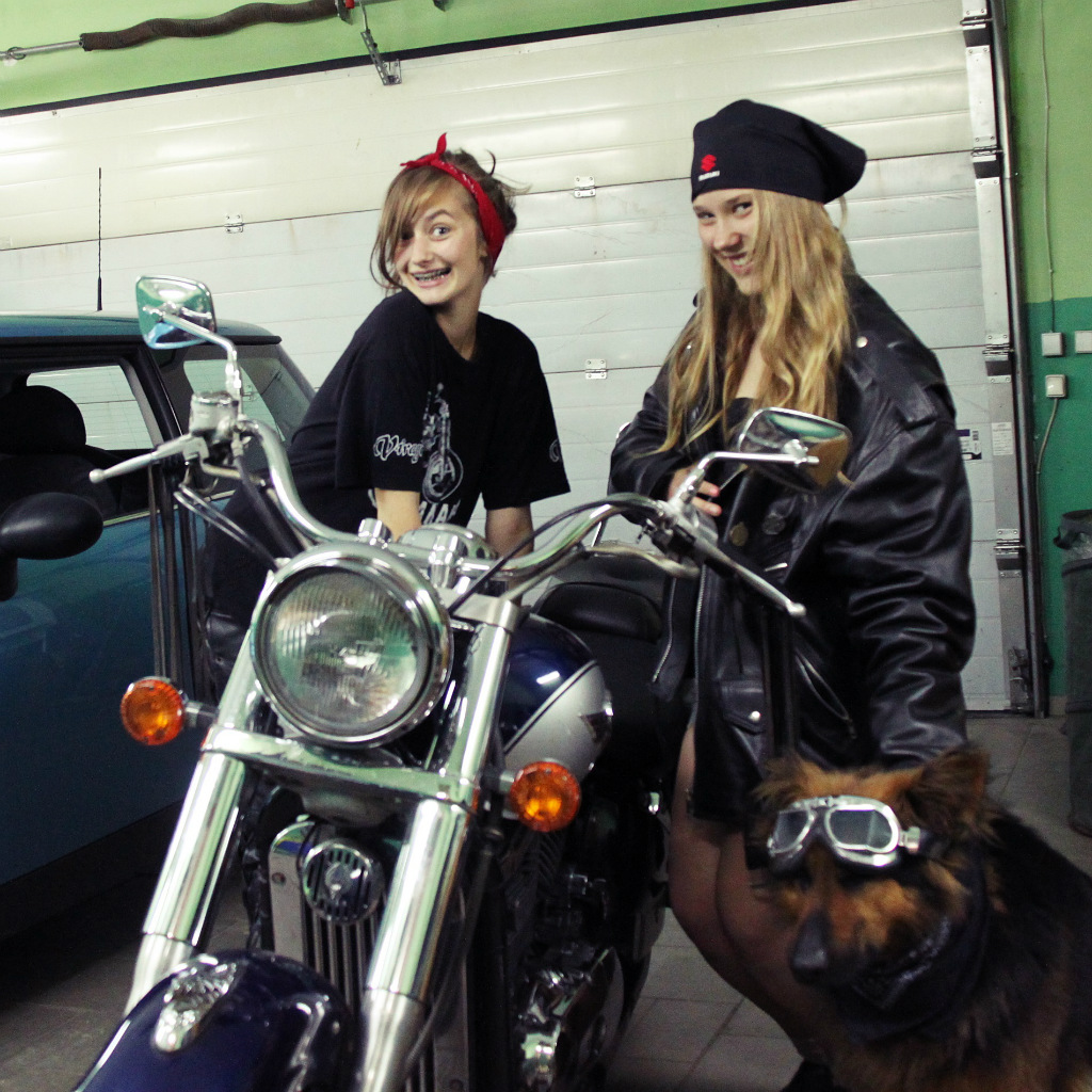 Motocykl tatusia !