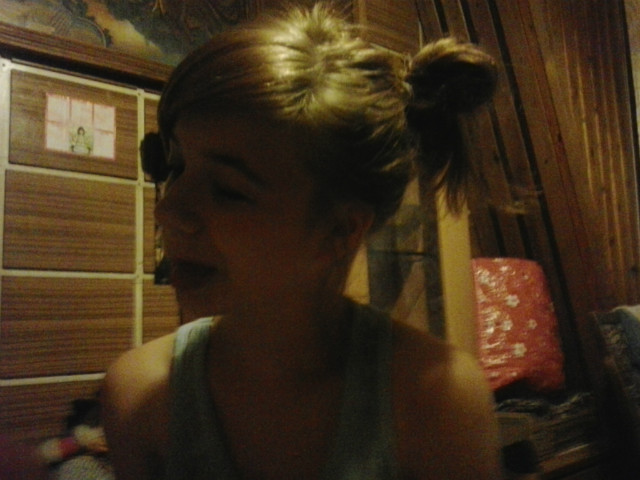 Takie tam z moim misiem ;)
