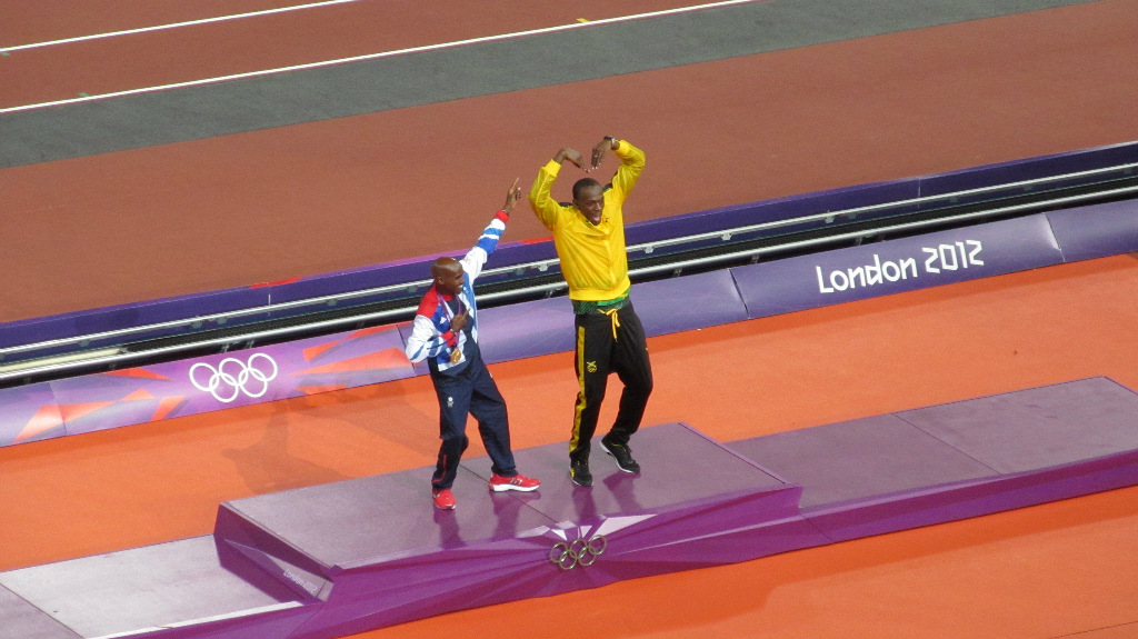 Mo Farah i Usain Bolt - legendy