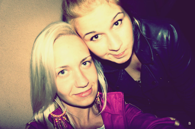 I and Mila.. xd ;**