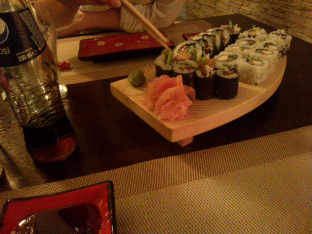 sushi z ciotk