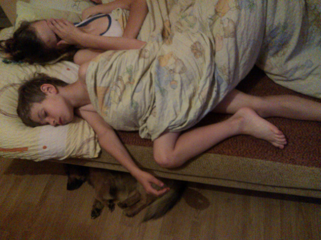 Nocka u Darii :D ahhaha
