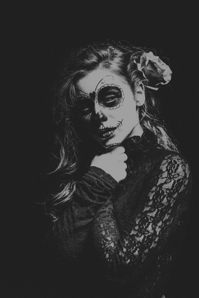 sugar skull girl