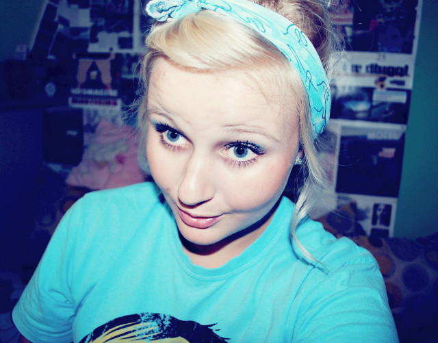 cute blue.