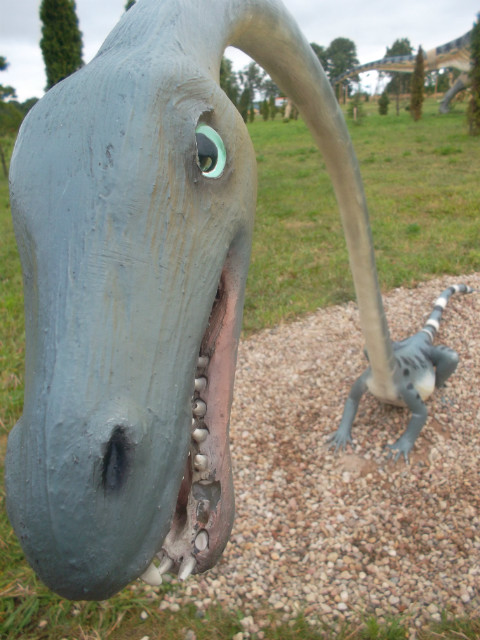 W parku dinozaurw ; )) 