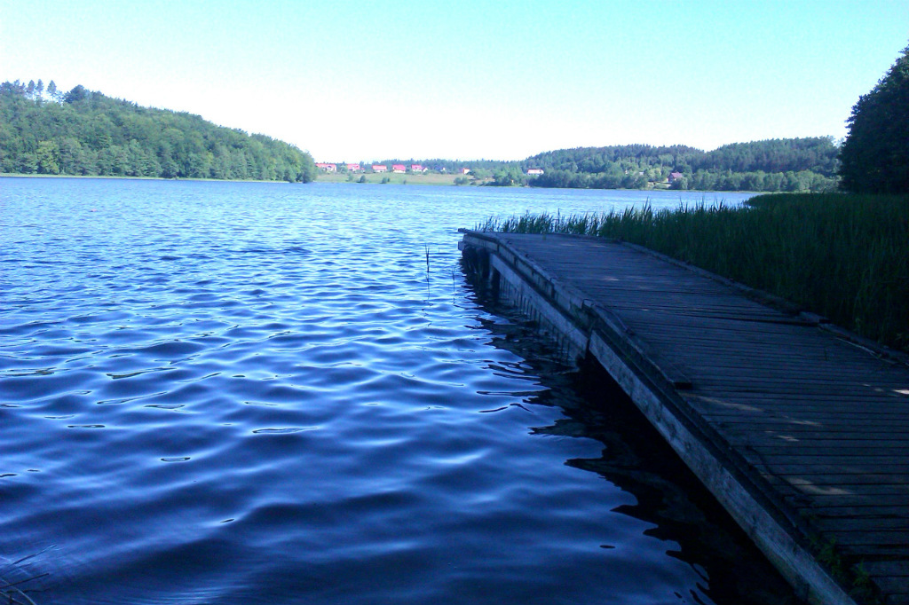 Jezioro w Kartuzach