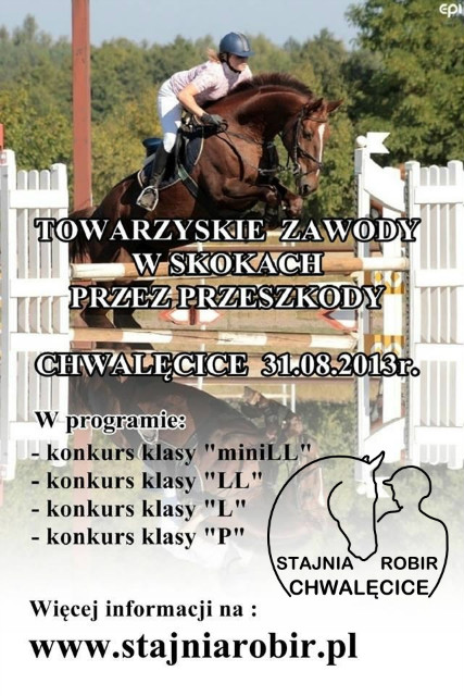 Towarzyskie zawody 31.08.2013r