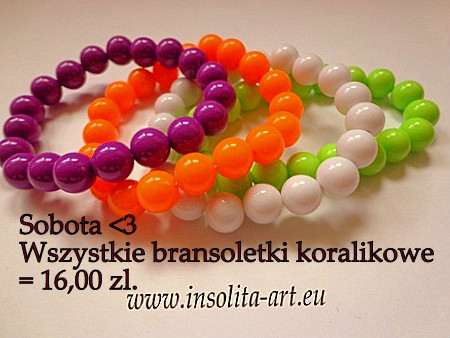 Przecena bransoletkowa!