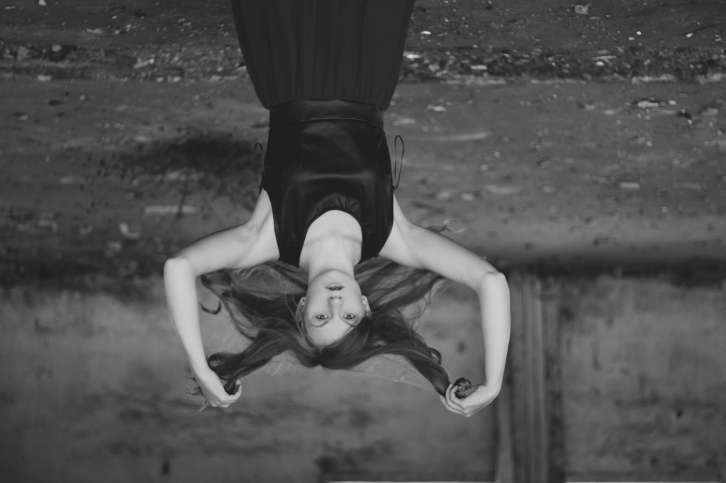 upside down