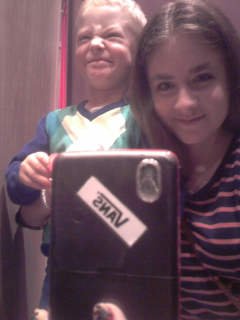 with my little horror's 