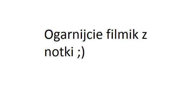 Ogarnijcie link Yotube