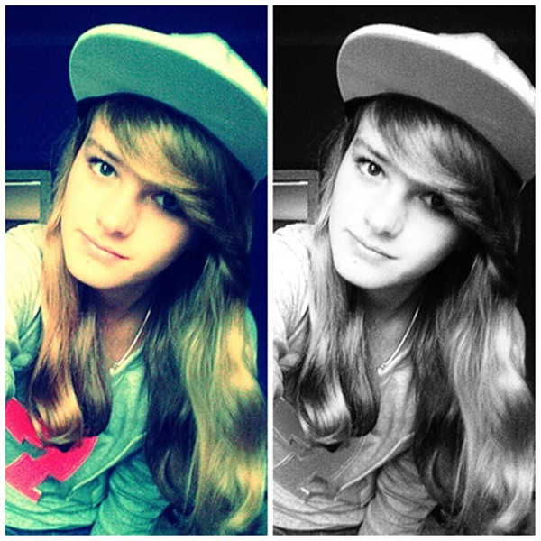 black and white ;p