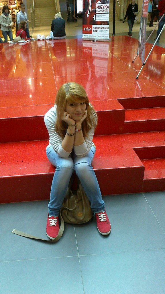 Plastikowy wiat .