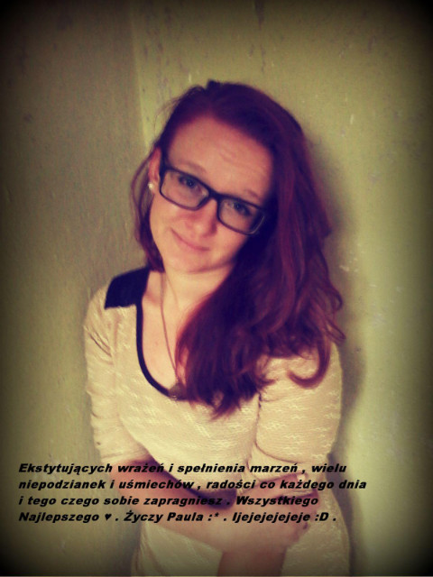 yczonka :P . :*