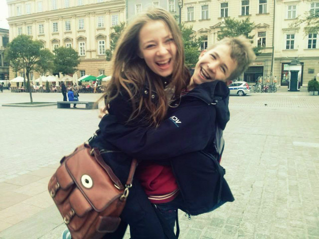 z Karolem ;3