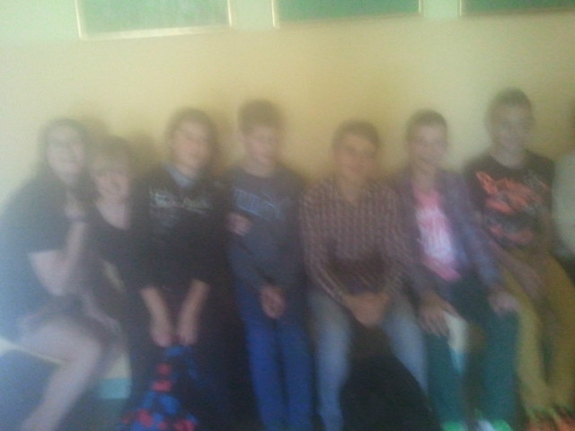 Oto moja klasa....troch w nie k