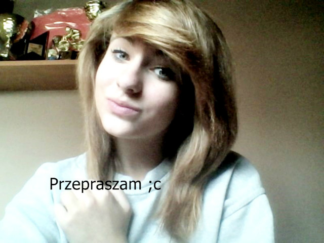 Przepraszam ;c