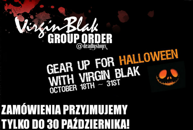 Zamwienie grupowe @VIRGIN BLAK