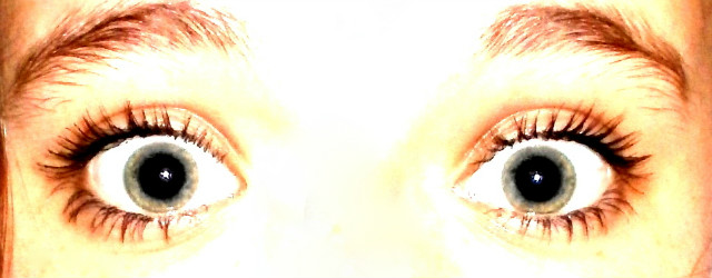 Look my eyes ;3