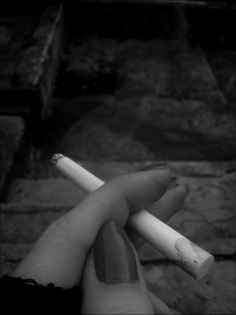 cigareta. 