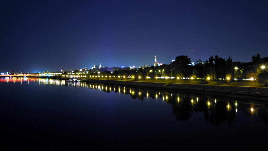 Warszawa noc..