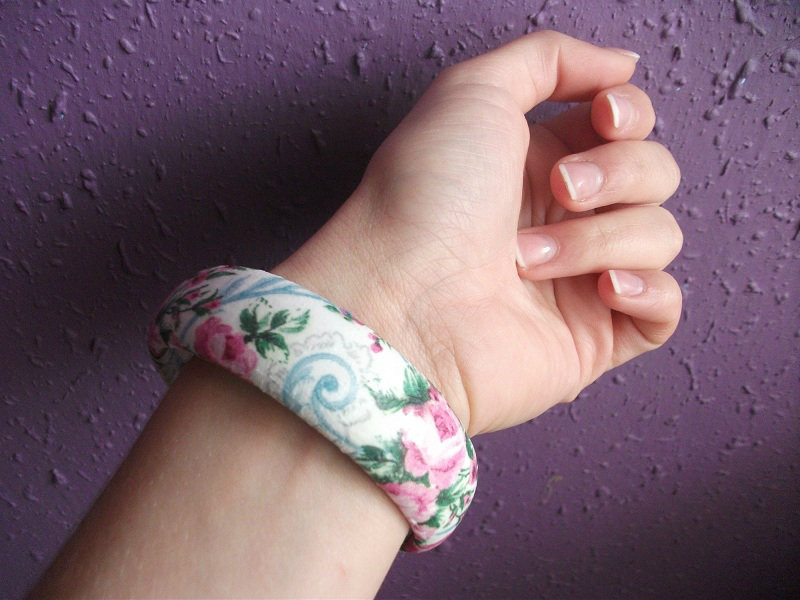 Bransoletka Kwiatowa Handmade