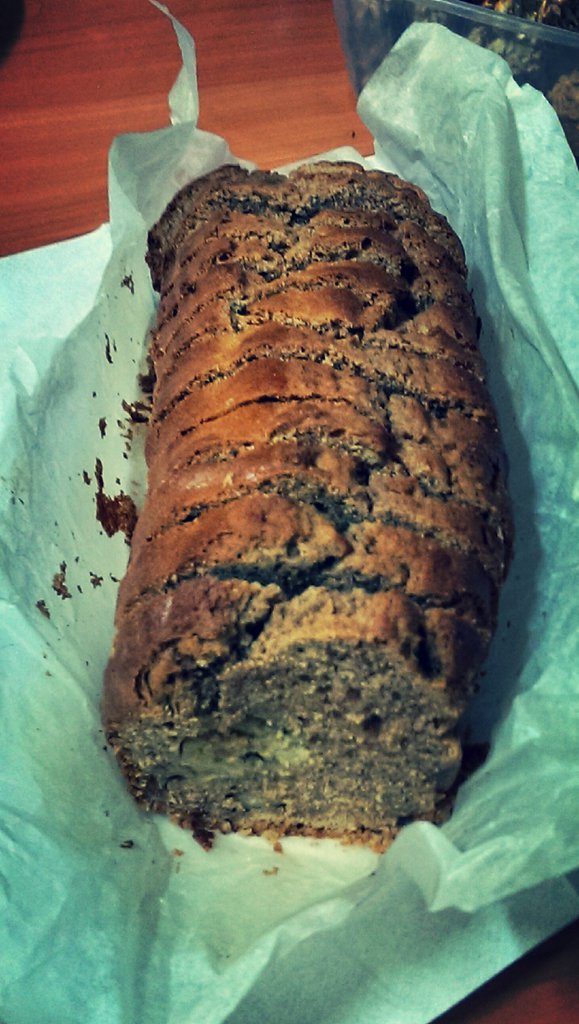 Ciasto z mki orkiszowej z banan