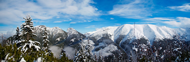 Panorama pod Chud Turni 