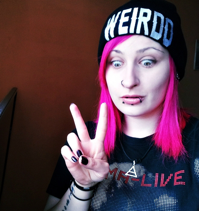 Weirdo :)