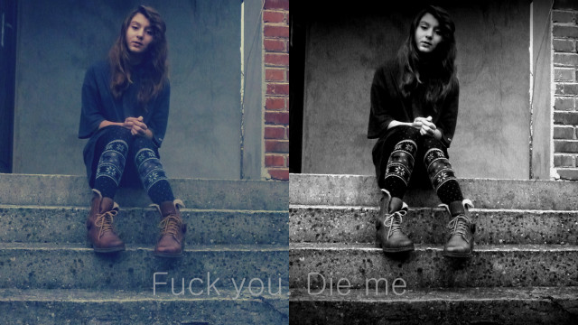 fuck you die me 