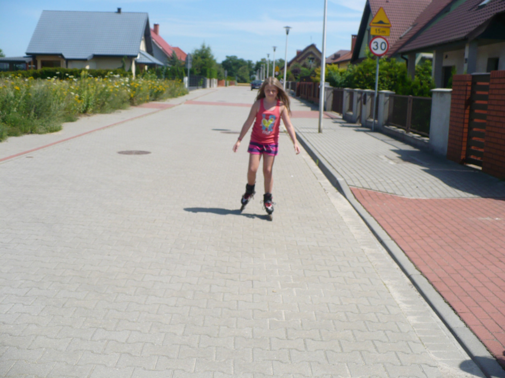Na rolkach seee .