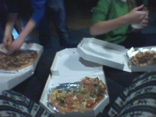 Pizzowe niebo.