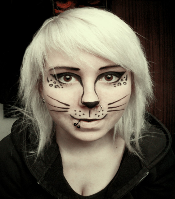 KOCIA STYLIZACJA - HALLOWEEN :).
