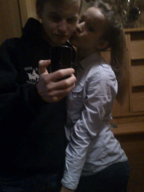 z kotkiem ;)