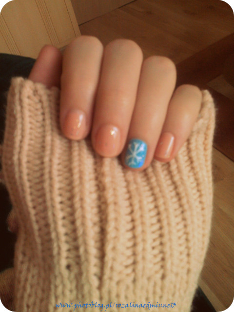 Zimowy manicure