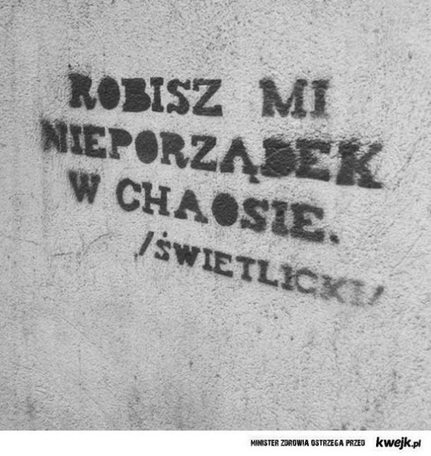 mess in chaos