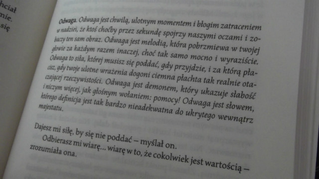 Odwaga.