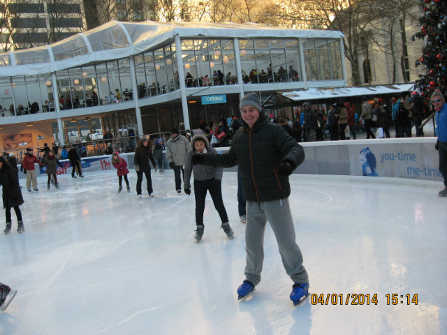 The Rink at Winter Village in Br
