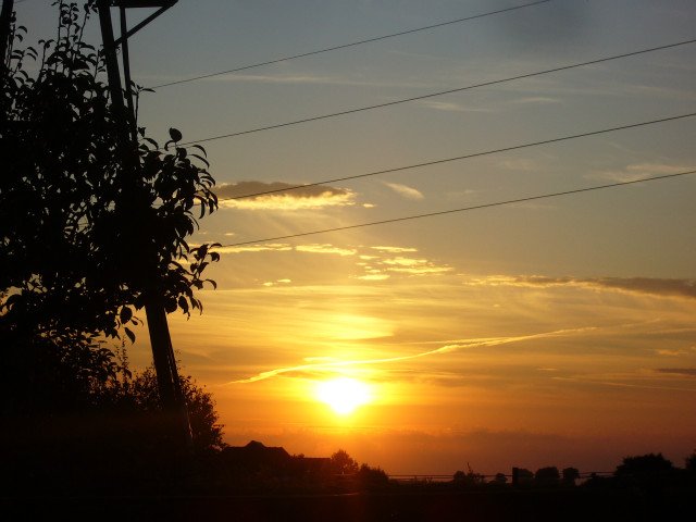 Melting sun..