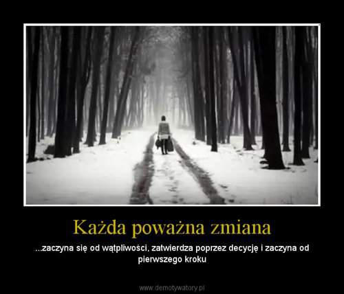 Time for change