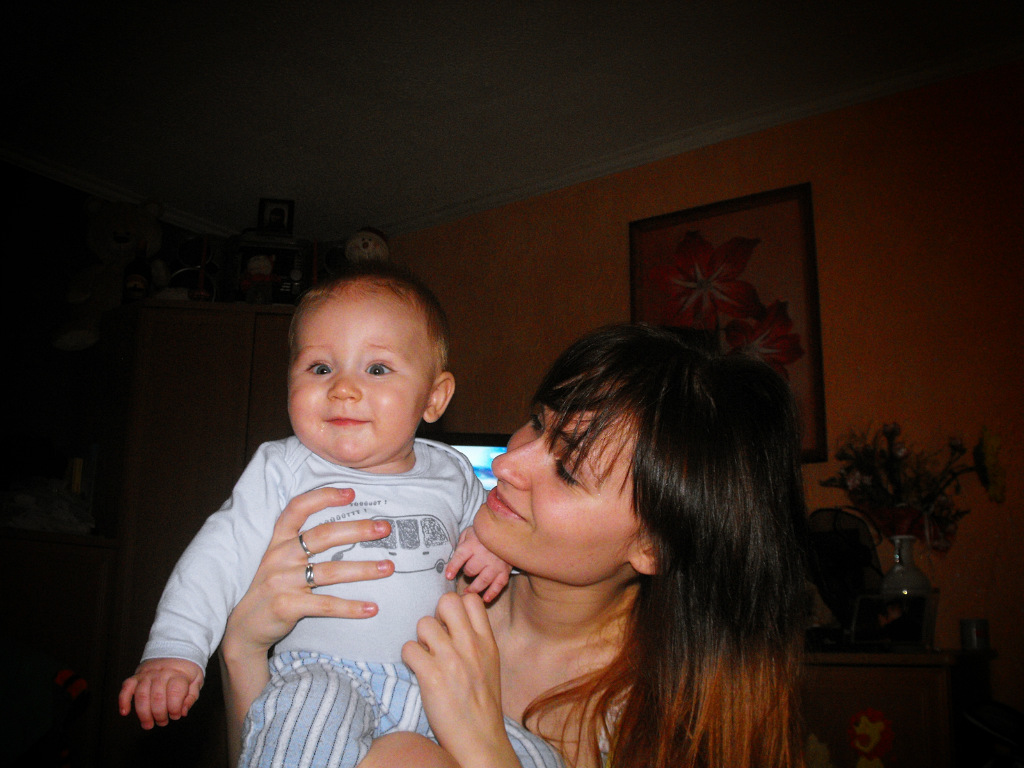 przed spaniem :)