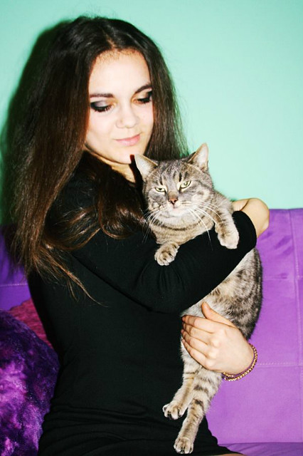 z kotkiem ;*