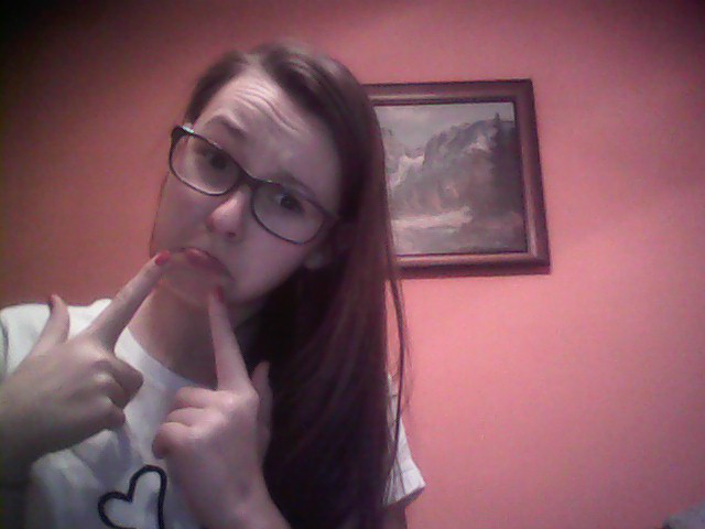 Crazy w okularkach Mariana ;D